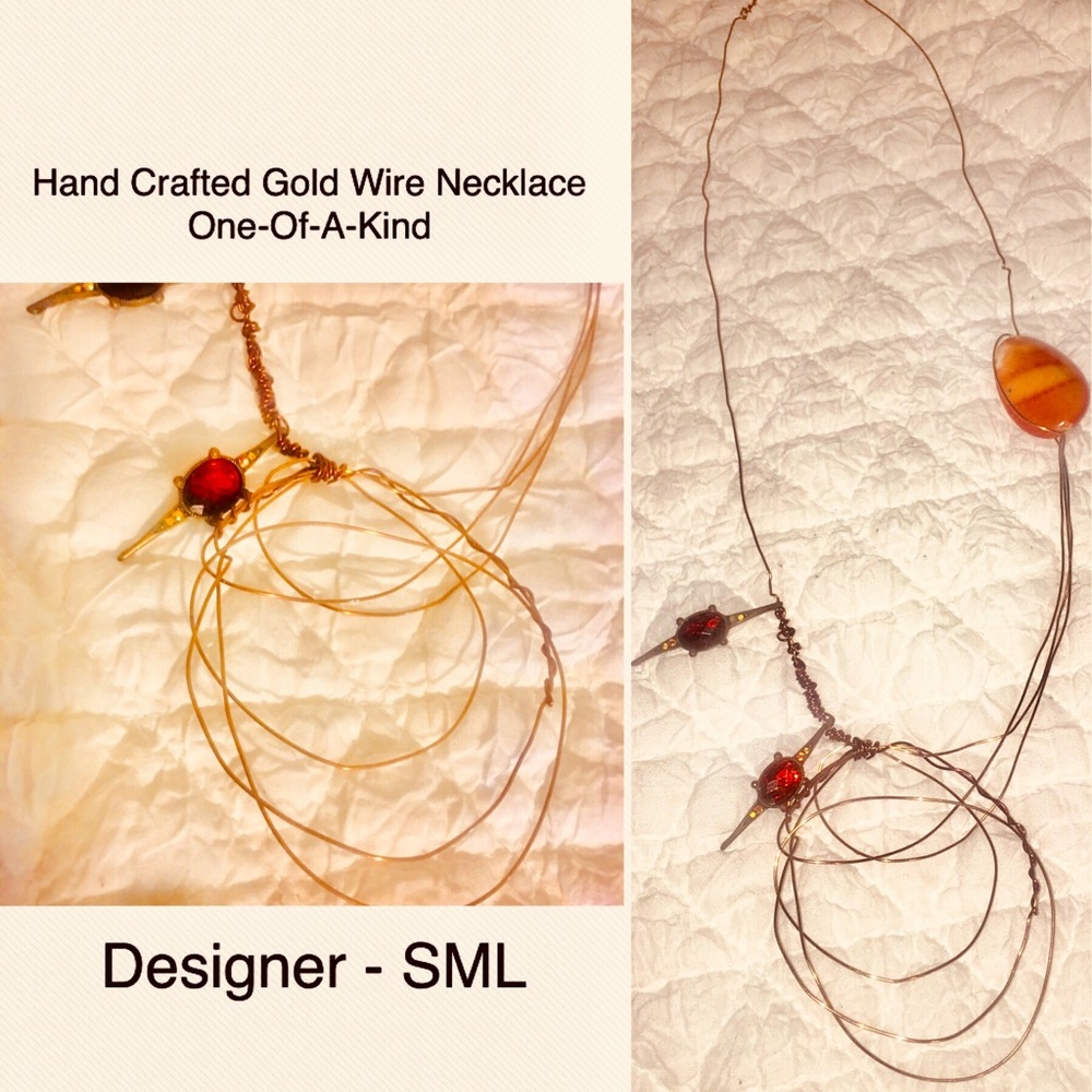 SML - One of a Kind Handcrafted Wire Necklace